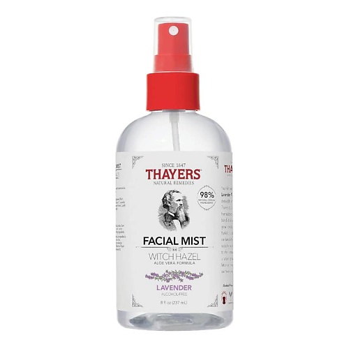 Мист для лица THAYERS Мист для лица без спирта с гамамелисом и лавандой Witch Hazel Lavender Facial Mist