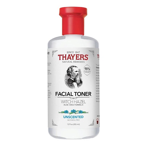 Тонер для лица THAYERS Тонер для лица без спирта с гамамелисом Witch Hazel Unscented Facial Toner