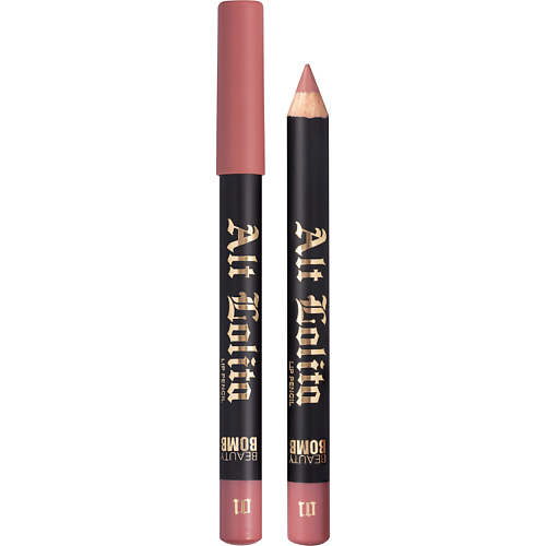 фото Beauty bomb карандаш для губ lip pencil "alt lolita"