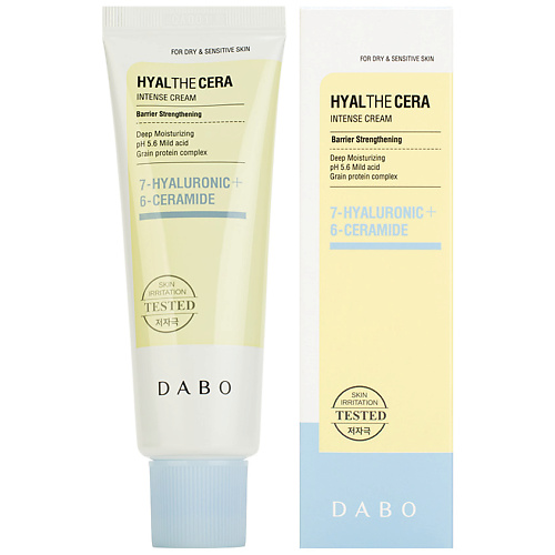 DABO Крем для лица интенсивный с гиалуроновой кислотой и керамидами Hyalthecera Intense Cream