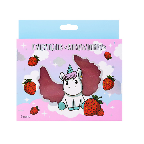 Патчи для глаз UNICORNS APPROVE Патчи для глаз Strawberry