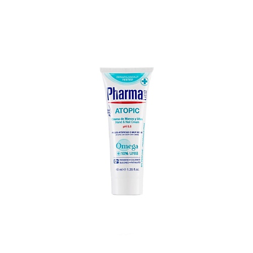  HERBAL Крем для рук и ногтей для сухой и чувствительной кожи Pharma Line Atopic Hand & Nail Cream