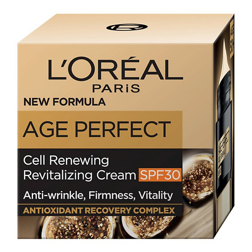 Крем для лица L'ORÉAL PARIS Восстанавливающий дневной крем SPF30 для лица Age Perfect