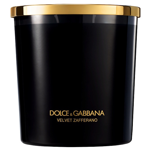 DOLCE&GABBANA Ароматическая свеча Velvet Zafferano