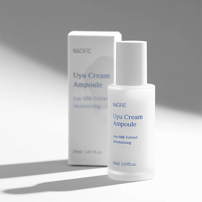 NACIFIC Эссенция для лица Ампульная кремовая с экстрактом молока Uyu Cream Ampoule, фото 6