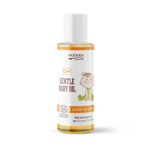 Масло для тела WOODEN SPOON Масло мягкое для детей Gentle Baby Oil