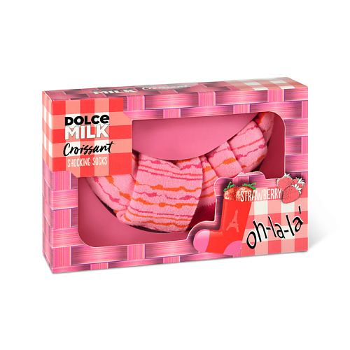 Носки DOLCE MILK Носки женские Pink Croissant