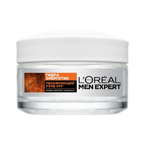 Крем для лица L'ORÉAL PARIS L'OREAL PARIS  Крем для лица Увлажняющий уход 24ч мужской, для всех типов кожи Гидра Энергетик Men Expert Hydra-Protect Complex