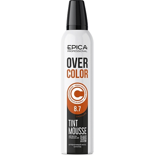 EPICA PROFESSIONAL Оттеночный мусс для волос с алоэ вера и гиалуроновой кислотой Overcolor