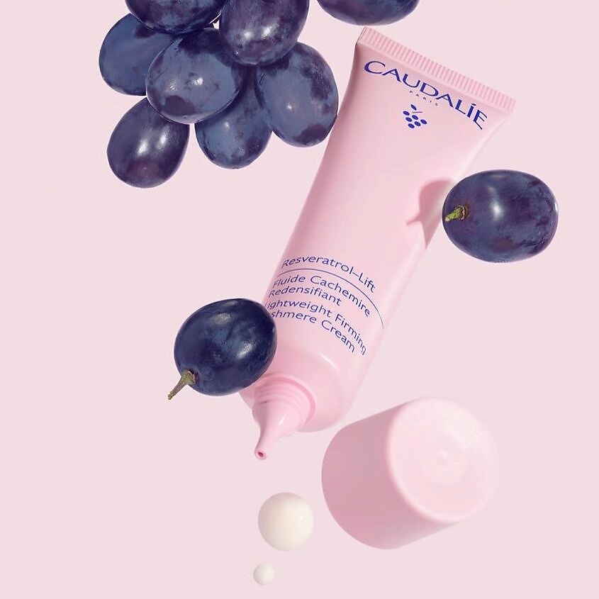 CAUDALIE Укрепляющий дневной флюид с кашемировой текстурой Rescveratrol-Lift, фото 3