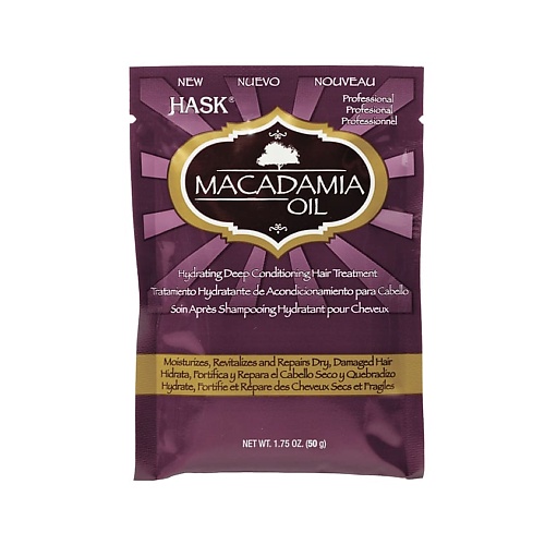 HASK Маска для волос увлажняющая с маслом Макадамии Macadamia Oil Hair Treatment 351₽