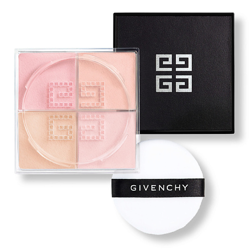 GIVENCHY Рассыпчатые четырехцветные румяна для лица Prisme Libre