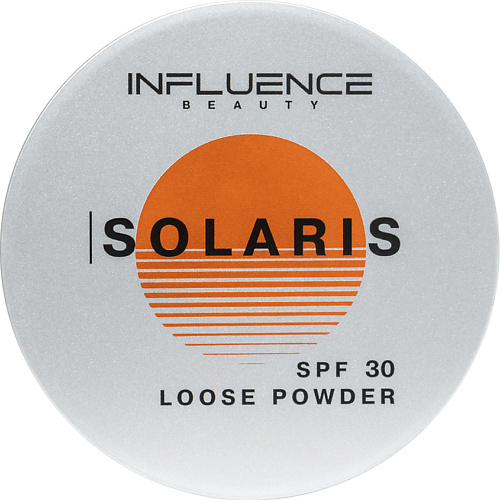 

INFLUENCE BEAUTY Рассыпчатая пудра с SPF 30, матовое покрытие Solaris, Рассыпчатая пудра с SPF 30, матовое покрытие Solaris