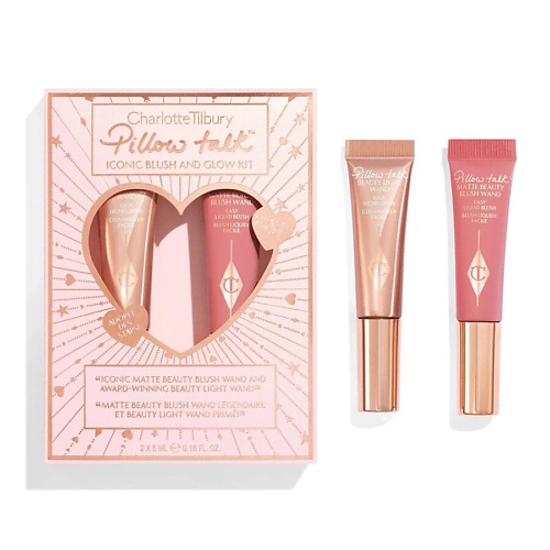 CHARLOTTE TILBURY Подарочный набор Pillow Talk Iconic Blush & Glow Kit