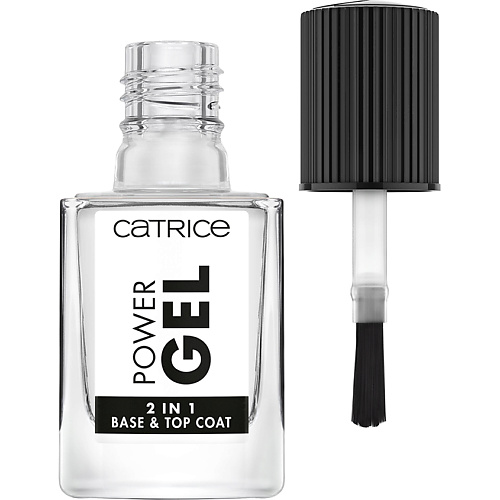 CATRICE Базовое и верхнее покрытие 2 в 1 Power Gel