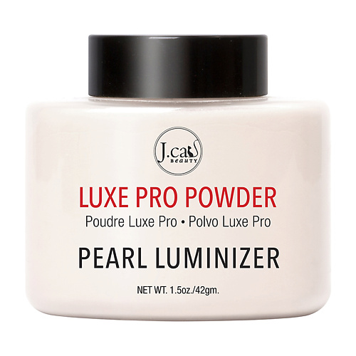 J. CAT BEAUTY Пудра для лица рассыпчатая Luxe Pro