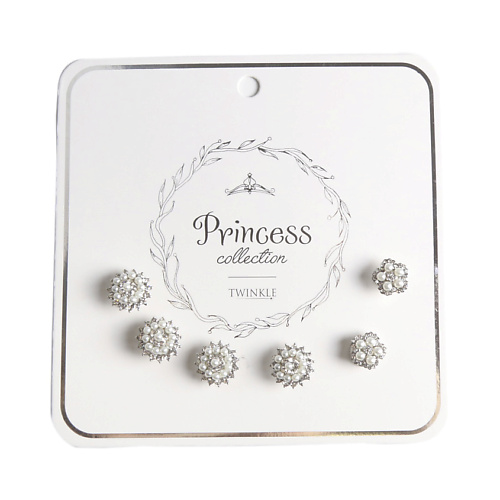 

TWINKLE PRINCESS COLLECTION Заколки Pearls 6 шт., PRINCESS COLLECTION Заколки Pearls 6 шт.