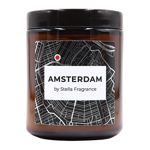 

STELLA FRAGRANCE Свеча ароматическая "AMSTERDAM", Свеча ароматическая "AMSTERDAM"