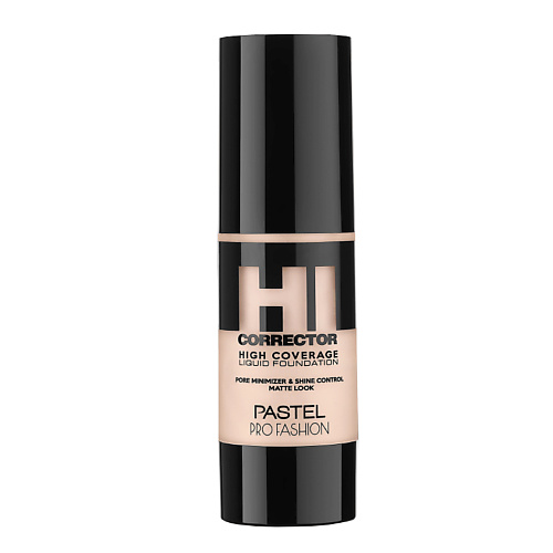 PASTEL Тональная основа Hi Corrector High Coverage Liquid Foundation