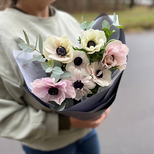 LE BOUQUET Букет из белых анемонов