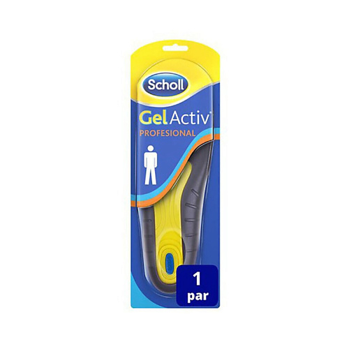 

SCHOLL Стельки для обуви Professional Activ Gel Men, Стельки для обуви Professional Activ Gel Men