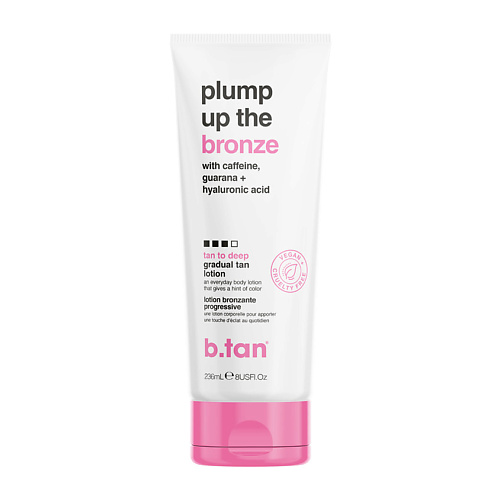 

B.TAN Лосьон-автозагар plump up the bronze tan to deep everyday glow lotion 236.0, Лосьон-автозагар plump up the bronze tan to deep everyday glow lotion