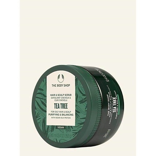 Пилинг для головы THE BODY SHOP Себорегулирующий скраб Tea Tree  для жирной кожи головы и волос 240.0