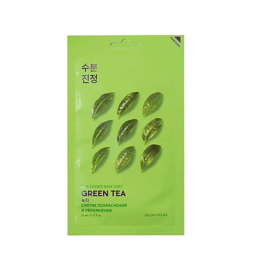 HOLIKA HOLIKA Тканевая маска для лица Pure Essence Mask Sheet Green Tea 134₽