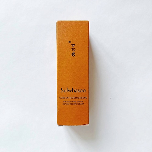 

SULHWASOO Cыворотка с женьшенем Concentrated Ginseng Brightening Serum 8.0, Cыворотка с женьшенем Concentrated Ginseng Brightening Serum