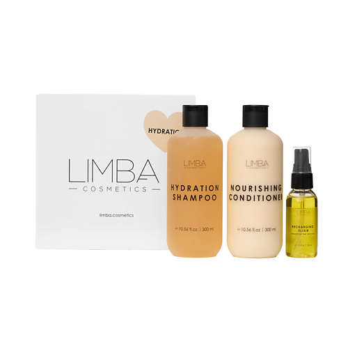 LIMBA COSMETICS Набор Hydration для волос - шампунь, кондиционер и масло