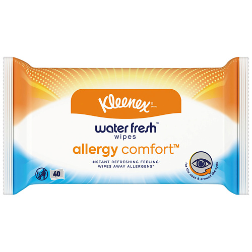 

KLEENEX Влажные салфетки Allergy Comfort 40.0, Влажные салфетки Allergy Comfort