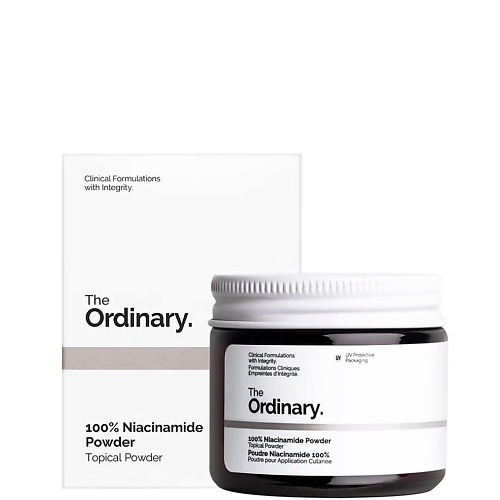 

THE ORDINARY Чистый ниацинамид в форме порошка 100% Niacinamide Powder 20.0, Чистый ниацинамид в форме порошка 100% Niacinamide Powder