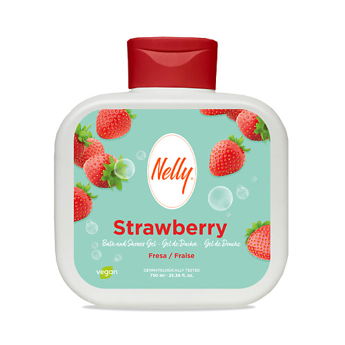 NELLY Гель для душа STRAWBERRY 7500 390₽