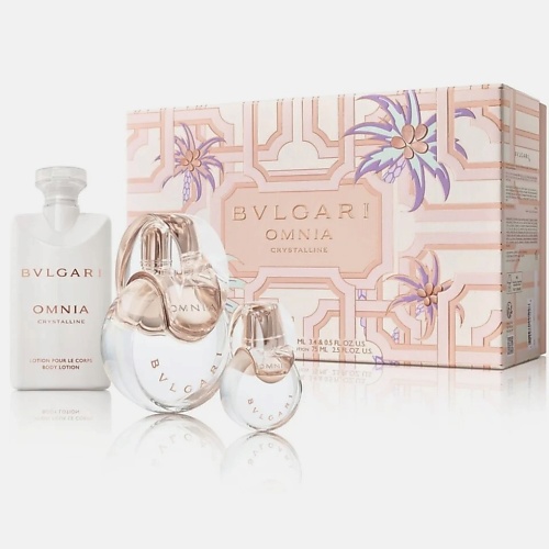 BVLGARI Набор Omnia Crystalline Туалетная вода Лосьон для тела 1850 16929₽