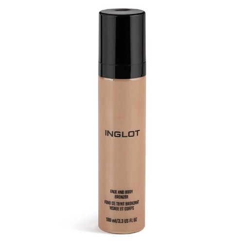 фото Inglot крем с эффектом загара amc face and body bronzing с мерцанием 100.0