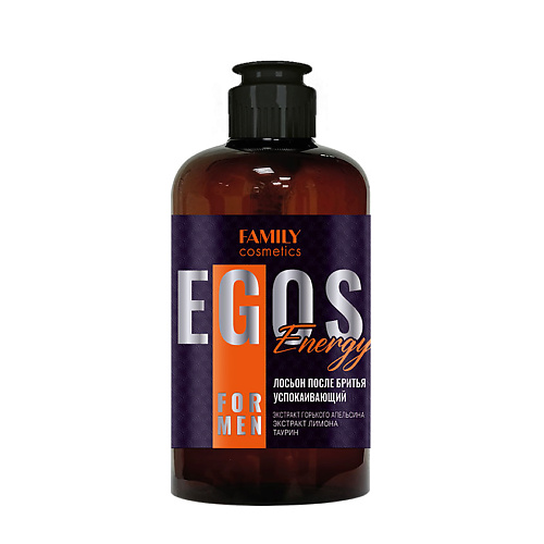 FAMILY COSMETICS Лосьон после бритья успокаивающий Energy серии EGOS for men 285.0