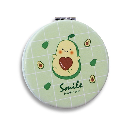 

ILIKEGIFT Зеркало складное "Smile avocado one" с увеличением, Зеркало складное "Smile avocado one" с увеличением