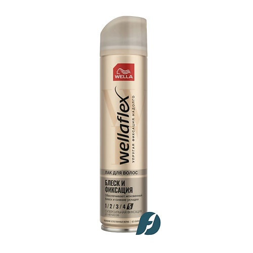 WELLA Лак для волос блеск и фиксация суперсильная WELLAFLEX SHINY HOLD 250.0