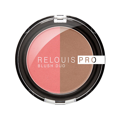 

RELOUIS Румяна компактные RELOUIS PRO BLUSH DUO, Румяна компактные RELOUIS PRO BLUSH DUO