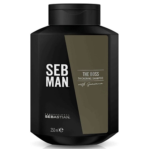 

SEBASTIAN PROFESSIONAL Освежающий шампунь для увеличения объема SEBMAN THE BOSS 250.0, PROFESSIONAL Освежающий шампунь для увеличения объема SEBMAN THE BOSS