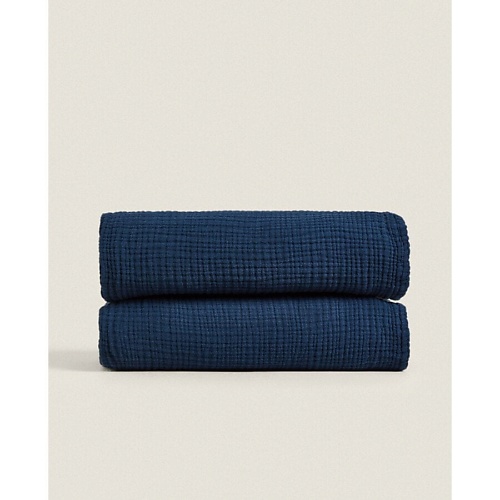 ZARA HOME Плед из хлопкового муслина 220 x 240