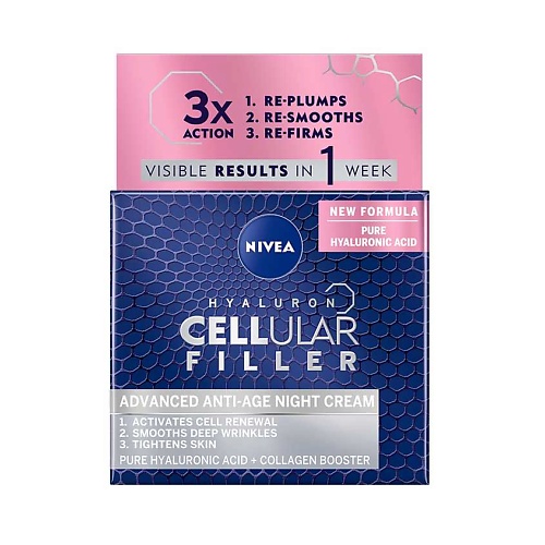 NIVEA Крем-филлер ночной для лица CELLULAR