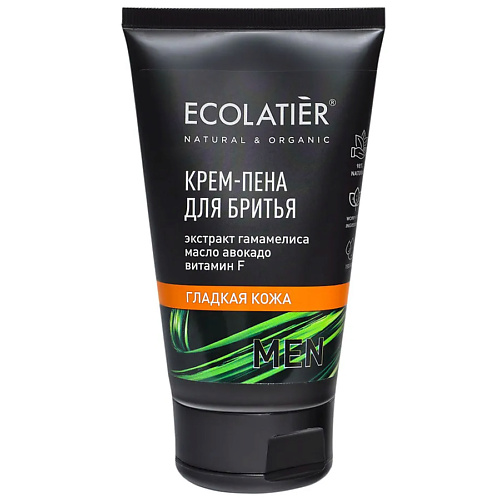 ECOLATIER Крем-пена для бритья Гладкая кожа MAN 1500 298₽