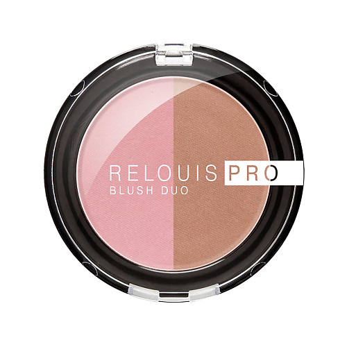 

RELOUIS Румяна компактные RELOUIS PRO BLUSH DUO, Румяна компактные RELOUIS PRO BLUSH DUO