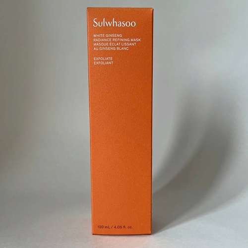 

SULHWASOO Очищающая маска White Ginseng Radiance Refining Mask 120.0, Очищающая маска White Ginseng Radiance Refining Mask