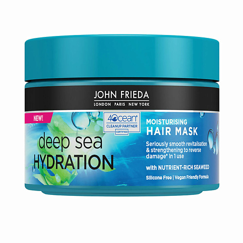 JOHN FRIEDA Увлажняющая маска для волос Deep Sea Hydration 2500 1604₽