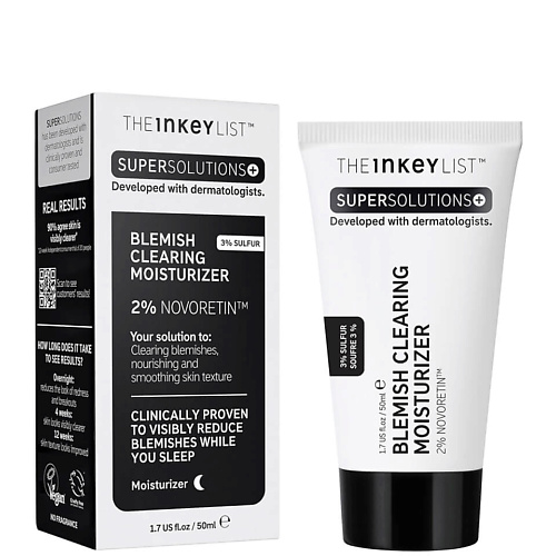 

THE INKEY LIST Ночной крем с ретиноидами для проблемной кожи Blemish Clearing Moisturiser 50.0, Ночной крем с ретиноидами для проблемной кожи Blemish Clearing Moisturiser