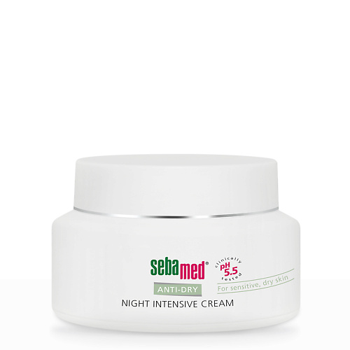 

SEBAMED Ночной восстанавливающий крем Anti-Dry Night Intensive для сухой и чувствительной кожи 50.0, Ночной восстанавливающий крем Anti-Dry Night Intensive для сухой и чувствительной кожи