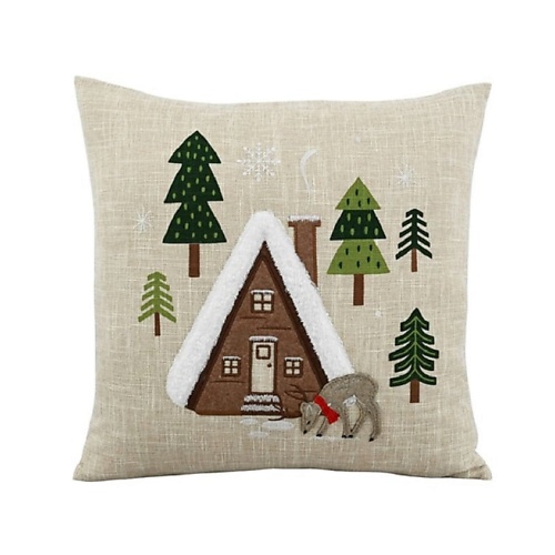 

ARYA HOME COLLECTION Чехол для подушки 45x45 Winter Woods, Чехол для подушки 45x45 Winter Woods