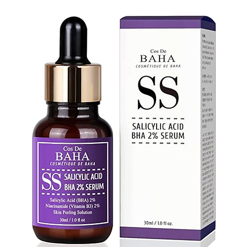 

COS DE BAHA Сыворотка для лица для проблемной кожи SS Salicylic Acid BHA 2% Serum 70.0, Сыворотка для лица для проблемной кожи SS Salicylic Acid BHA 2% Serum